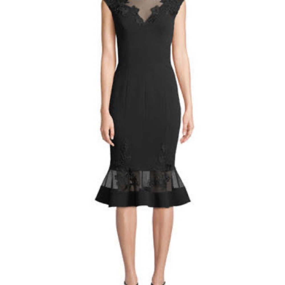 Black Aidan Mattox Dress
